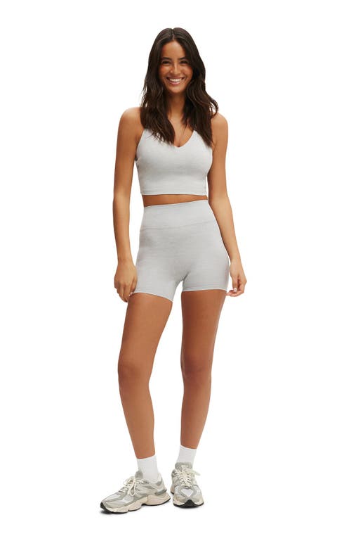Cotton On Body Active Ultra Soft Invisible Scrunch Shortie Short In White