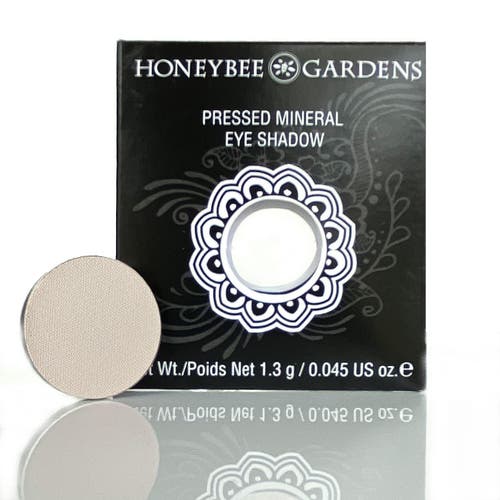 Honeybee Gardens Pressed Powder Eye Shadow Single In Matte Pale Cream Bisque