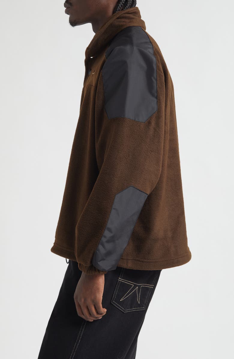 PHIPPS Basecamp Fleece Pullover, Alternate, color, Brown