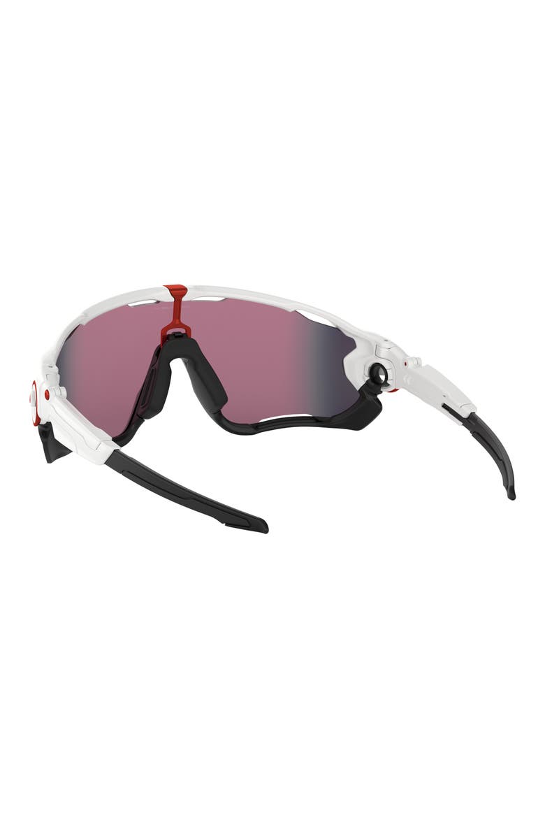 Jawbreaker™ 31mm Prizm™ Shield Sunglasses, Alternate, color, WHITE