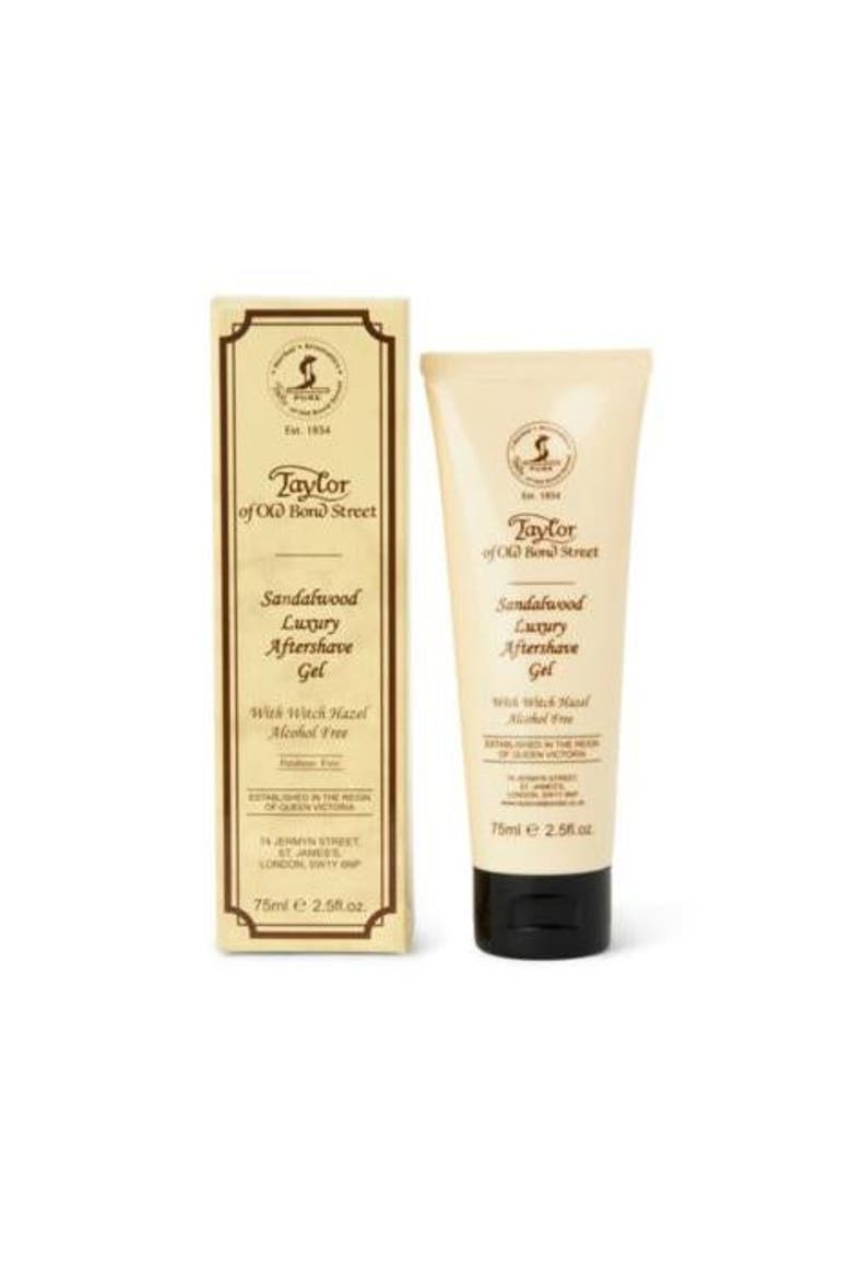 Sandalwood Aftershave Gel, Main, color, White