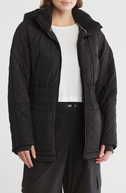 Quilted Hooded Jacket