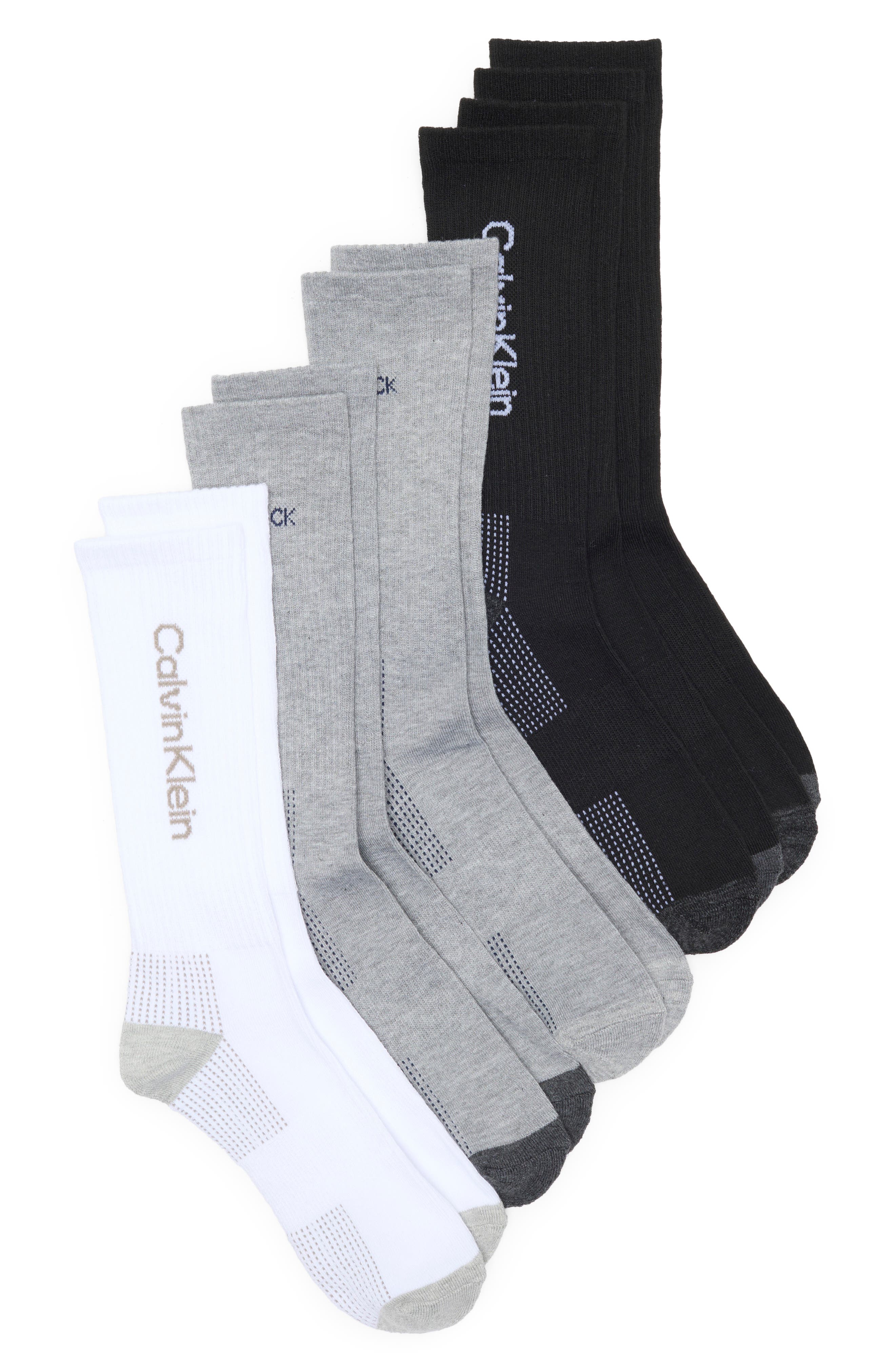 Calvin Klein 5-Pack Cushion Crew Socks