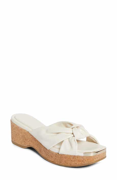 Jimmy Choo Avenue Wedge Slide Sandal