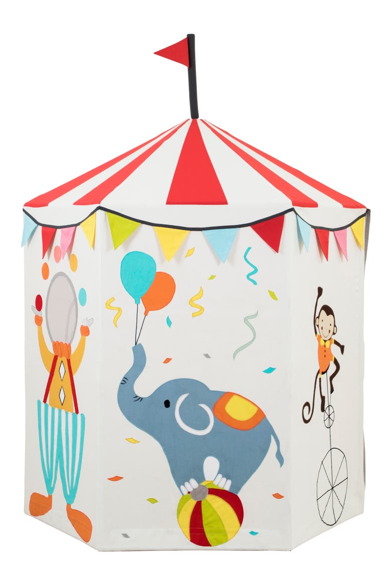 Circus Canvas Play Tent, Alternate, color, MULTI
