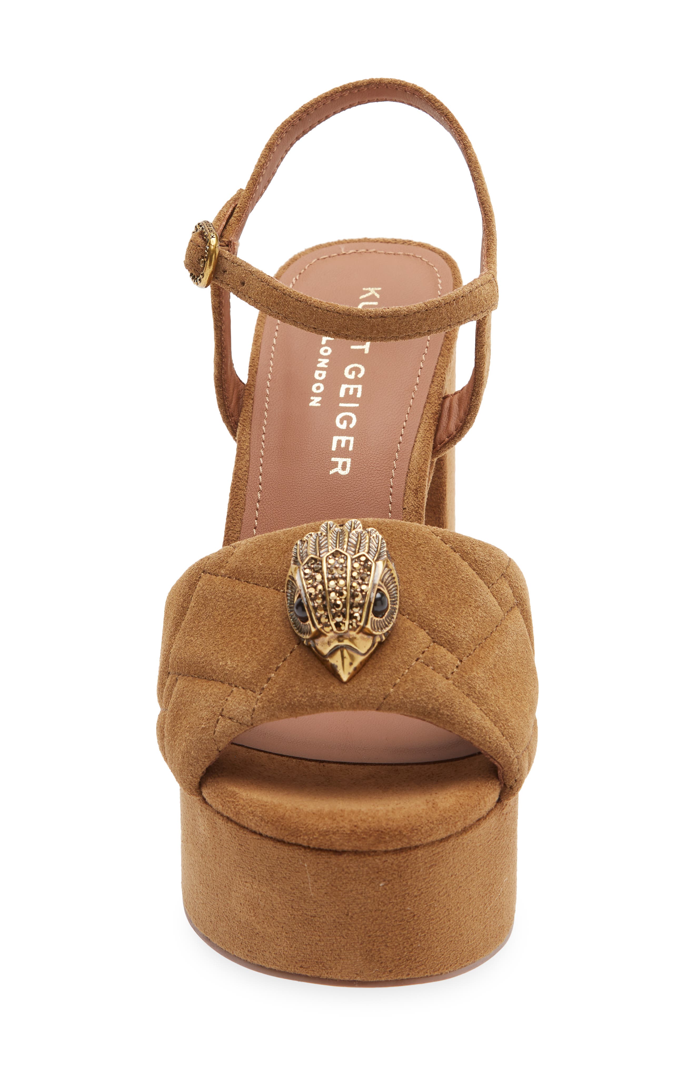 Kurt Geiger London Kensington Platform Sandal, Alternate, color, Tan