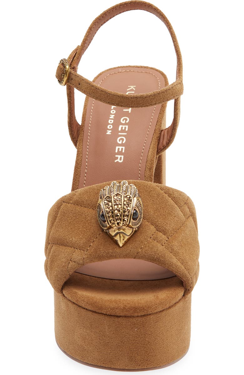 Kurt Geiger London Kensington Platform Sandal, Alternate, color, Tan