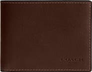 COACH Slim Leather Bifold Wallet