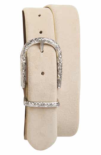 Bruno Magli Perla Suede Leather Belt