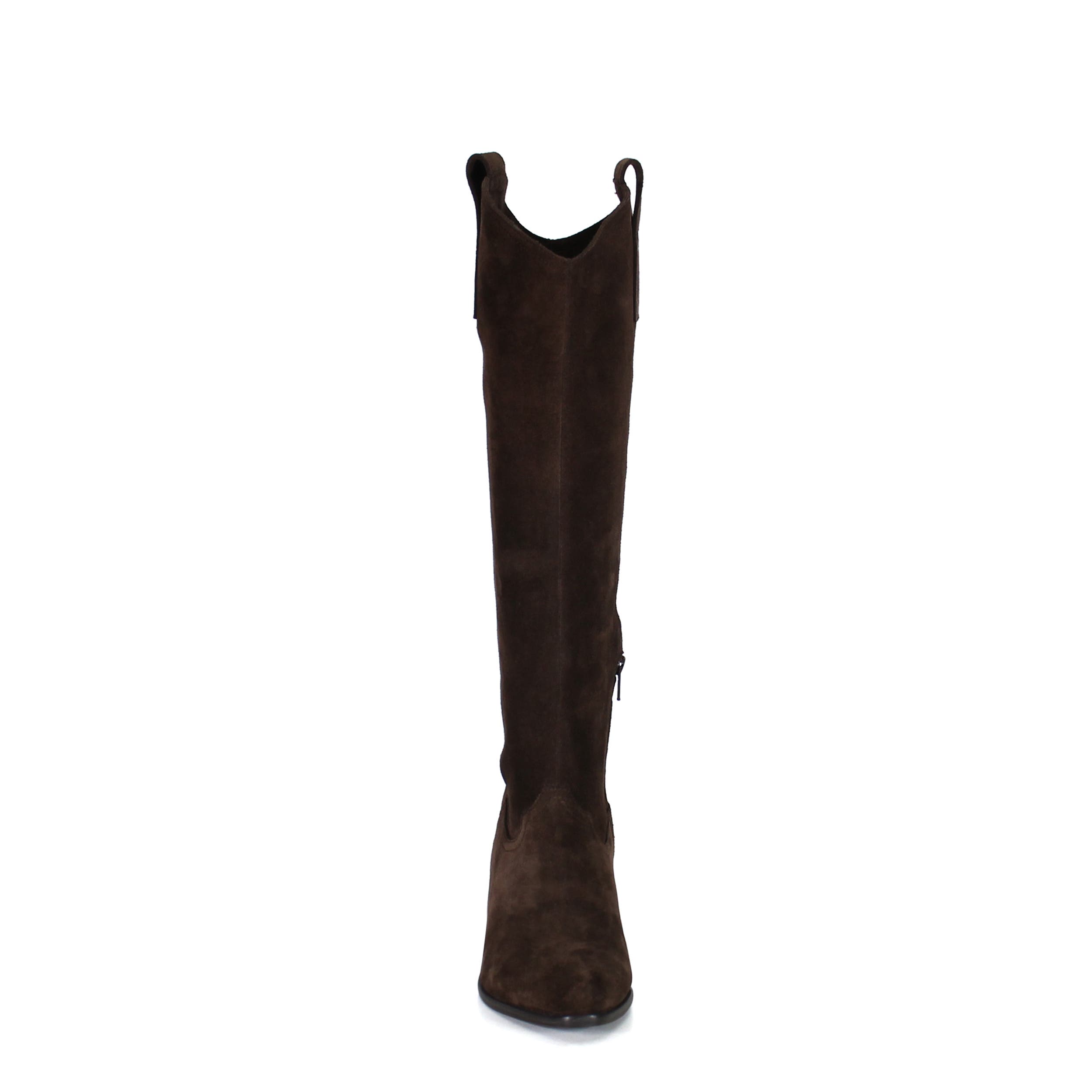 Diba True AME THYST Suede Knee High Boot, Alternate, color, Dark Brown