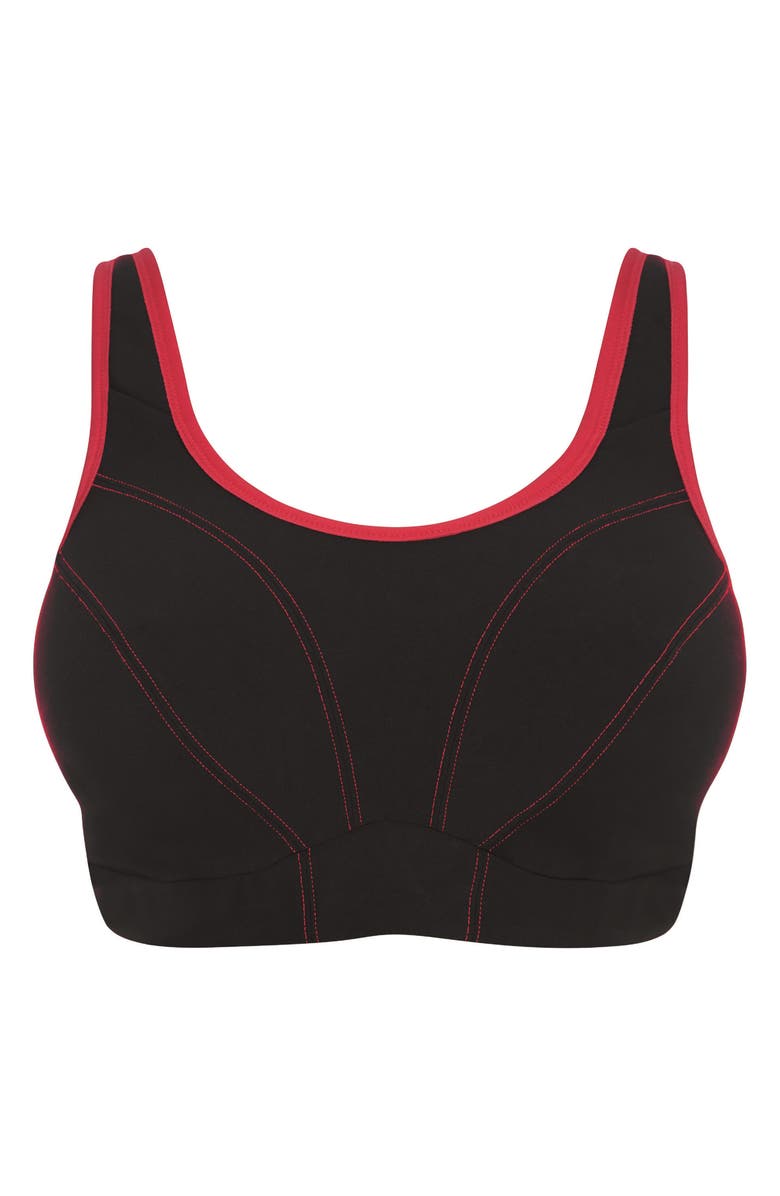 Goddess Soft Cup Full Figure Sports Bra, Alternate, color, 