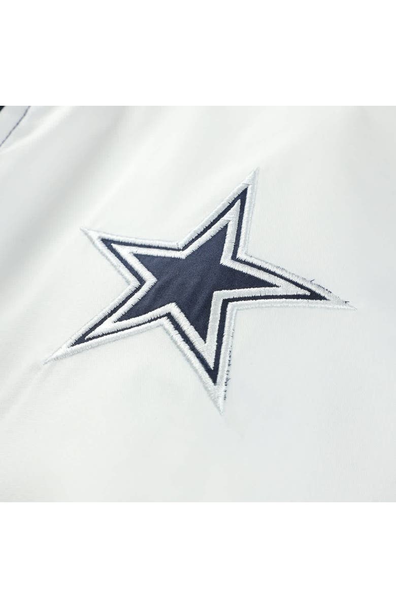 Pro Player Men's Pro Player Navy/White Dallas Cowboys Tape II Lightweight Full-Zip Jacket, Alternate, color, Navy