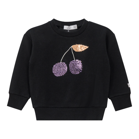 Cherry Print French Fleece Sweatshirt (Toddler, Little Kid & Big Kid)