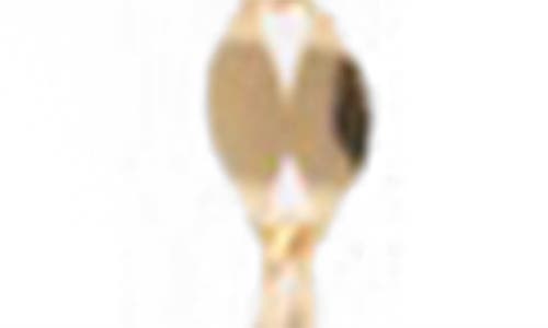 Local Eclectic Linear Drop Earrings In Gold