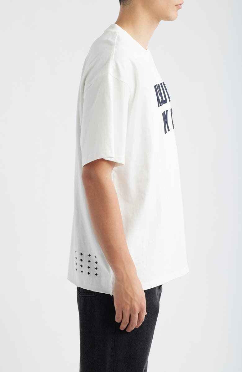 Ksubi NYC Ekcess Oversize Graphic T-Shirt, Alternate, color, White