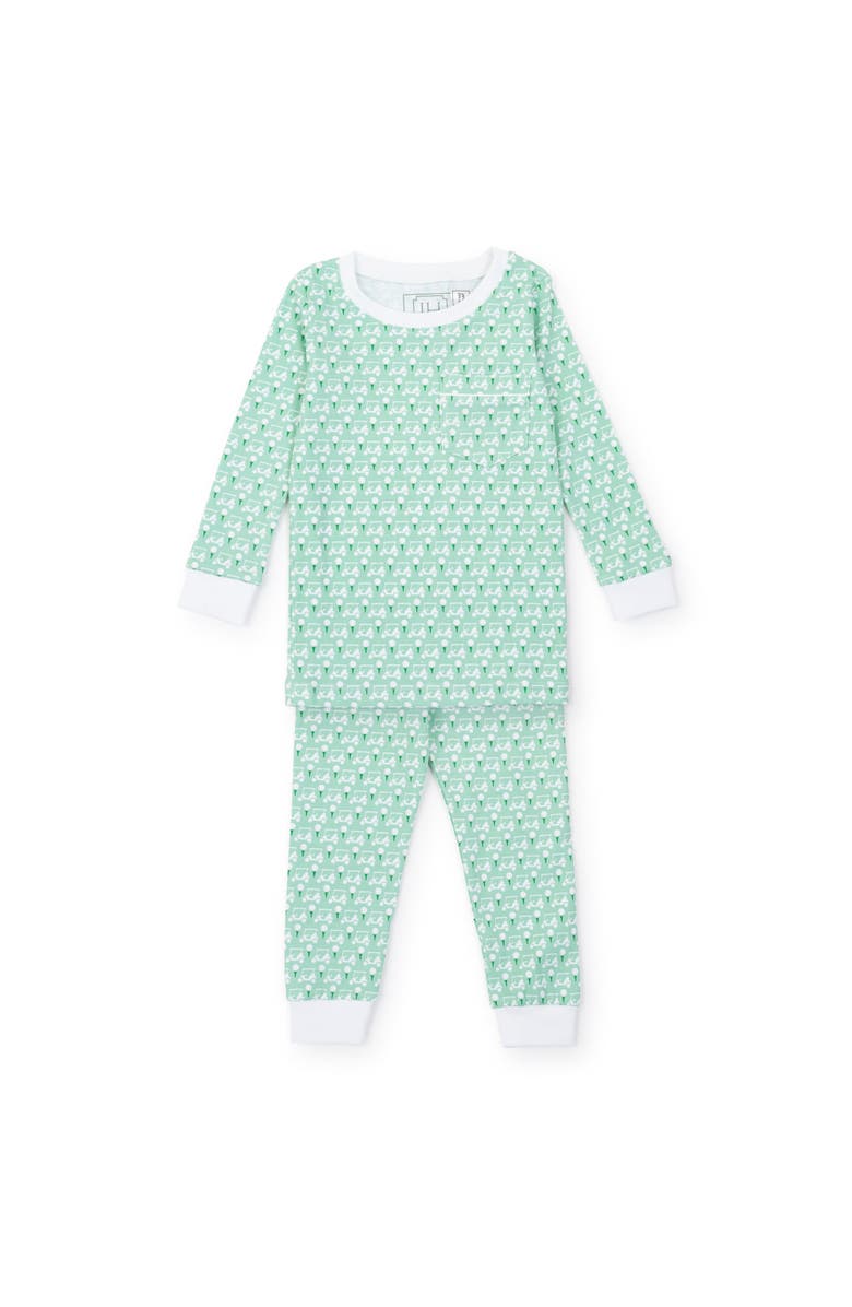 Lila and Hayes Bradford Boys' Pajama Pant Set, Main, color, Golf Putting Green