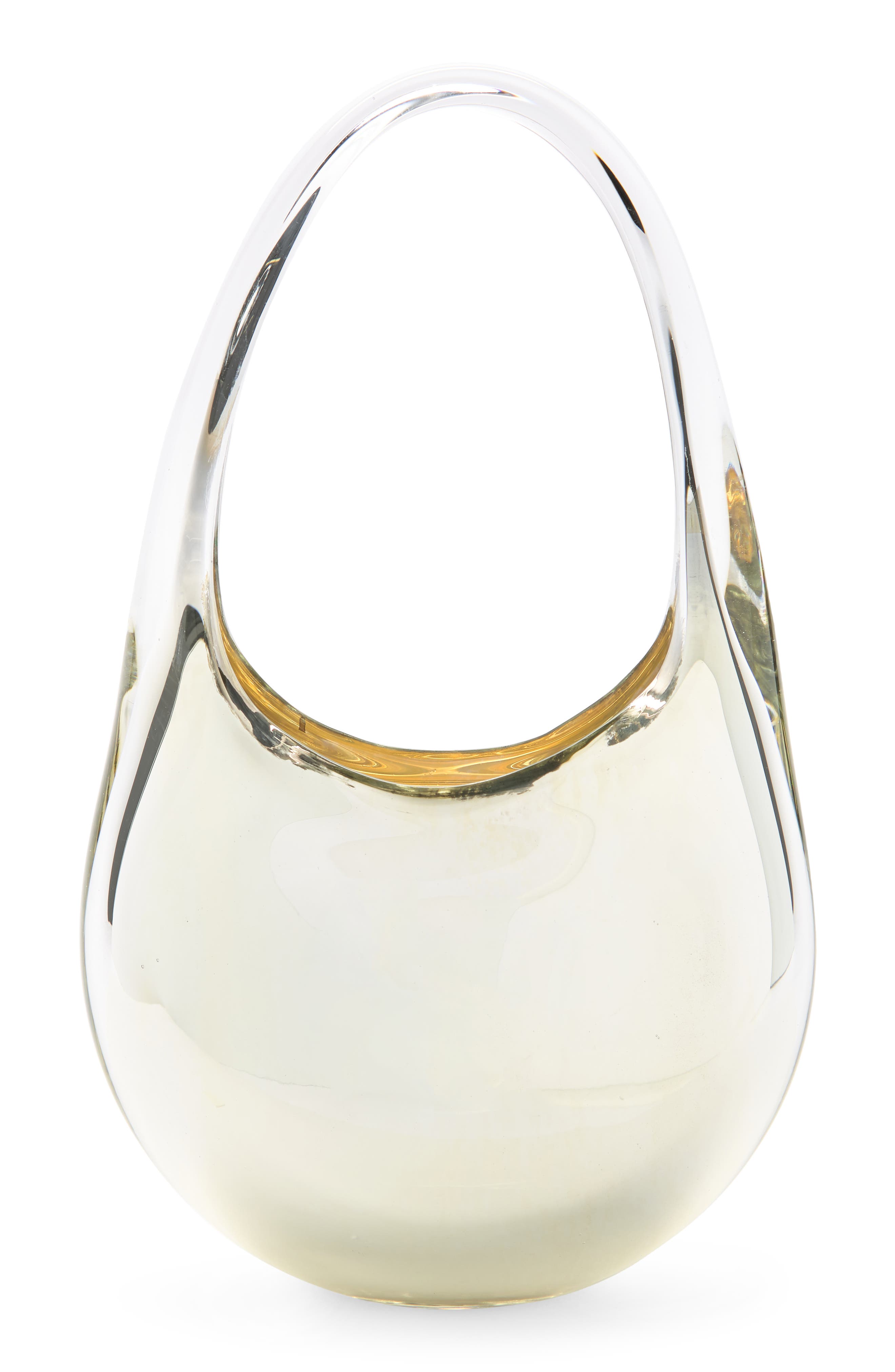 Heven x Coperni Mini Glass Swipe Top Handle Bag, Main, color, 