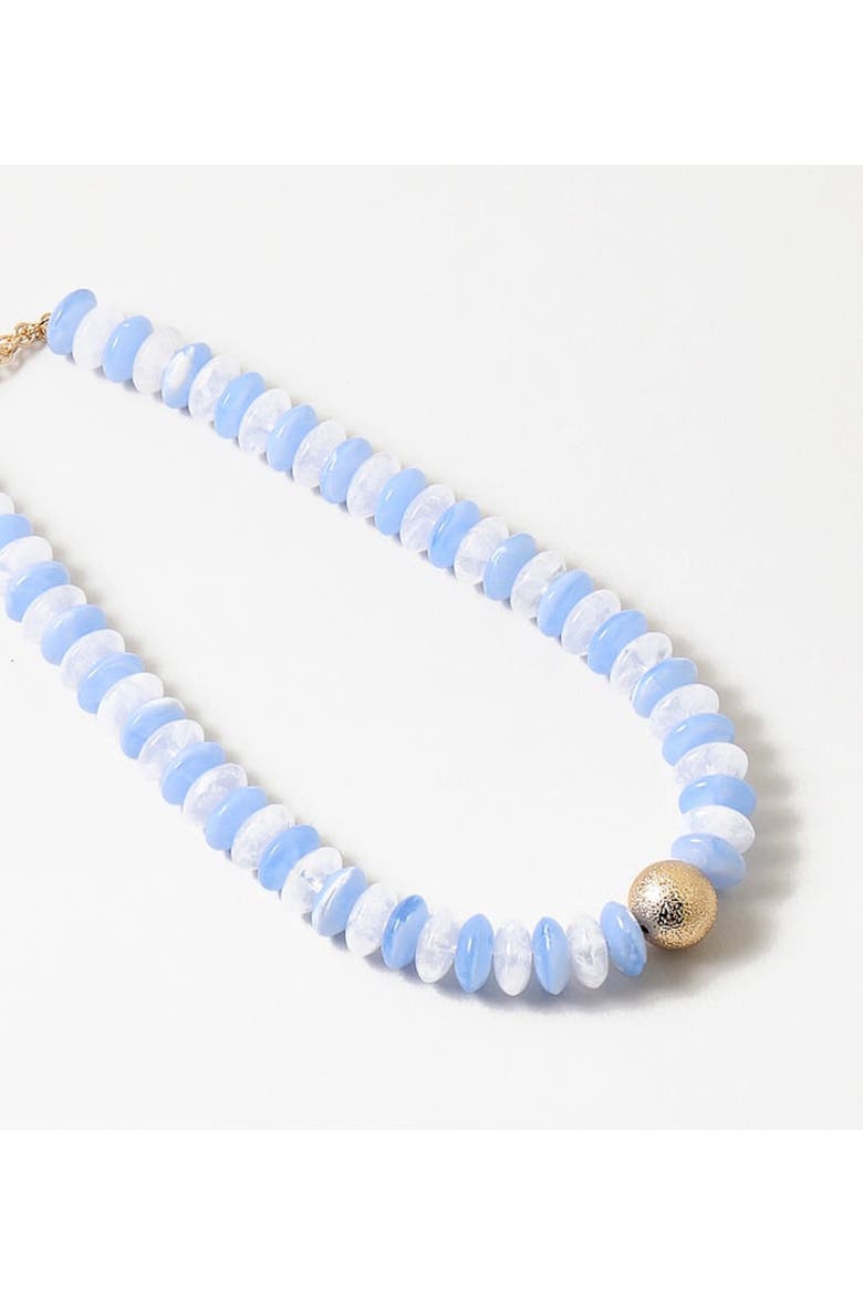 Coco Necklace, Alternate, color, Blue