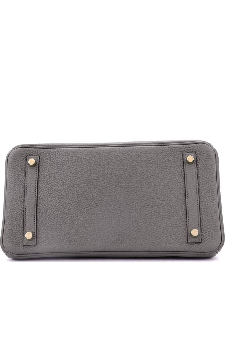 Pre-Owned Hermes Birkin Handbag Grey Togo with Gold Hardware 30, Alternate, color, Etain