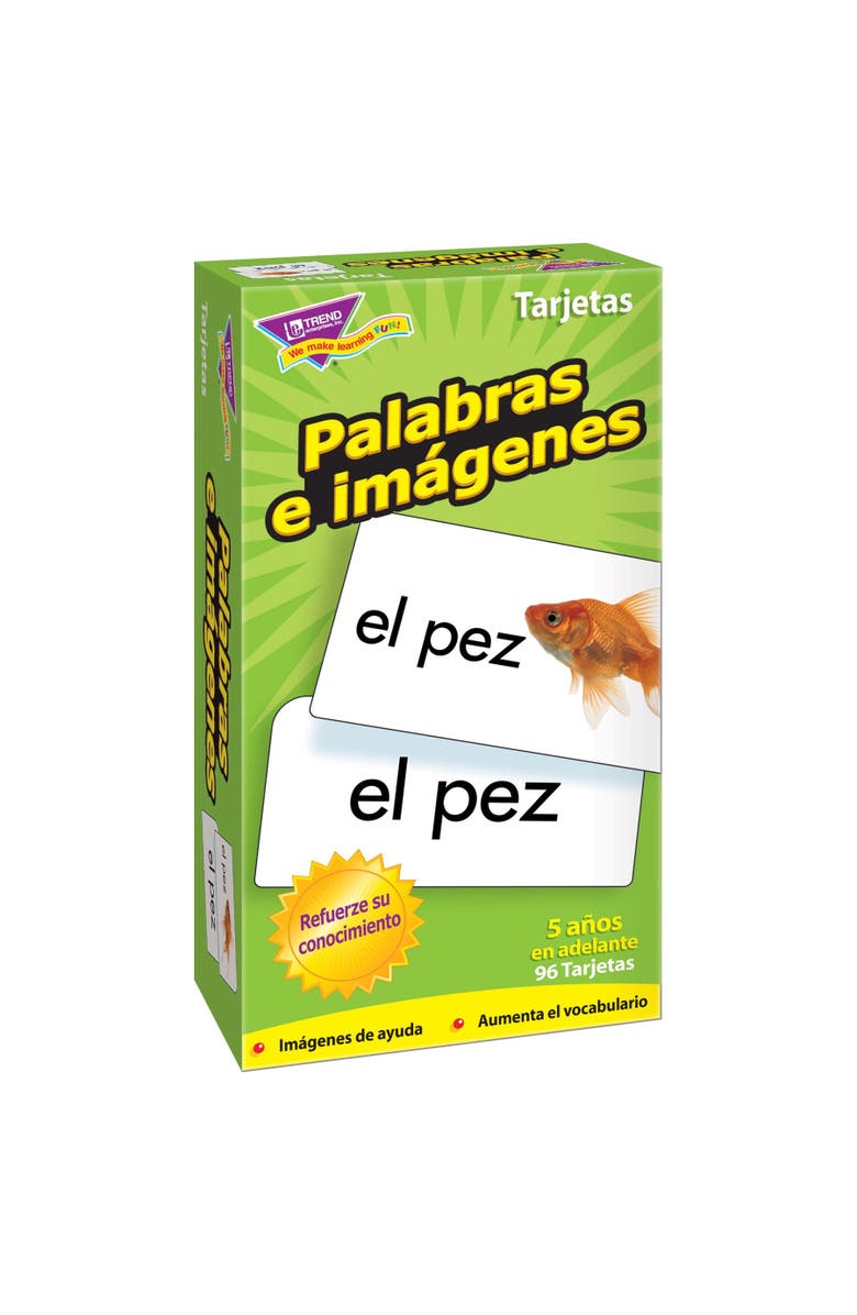 TREND enterprises, Inc. XTrend Enterprises Palabras E imágenes (Sp) Skill Drill Flash Cards, Main, color, Multicolored