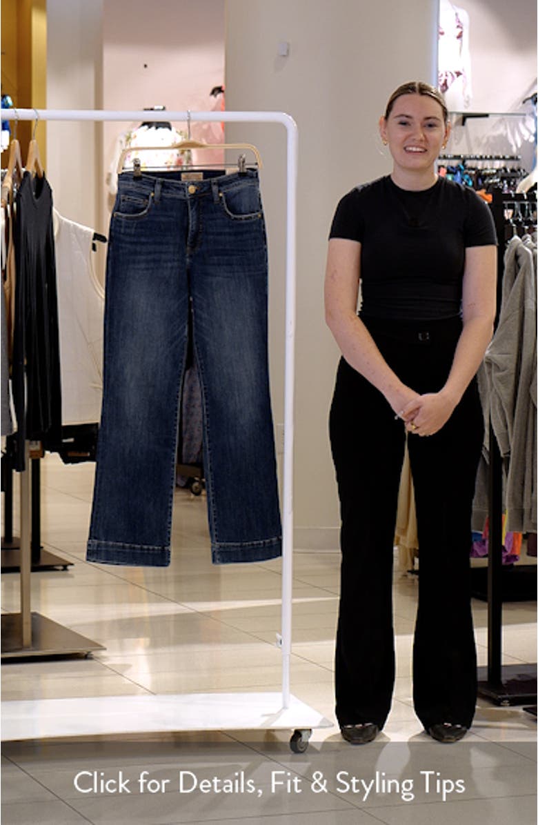 Kelsey Fab Ab High Rise Flare Jeans, sales video thumbnail