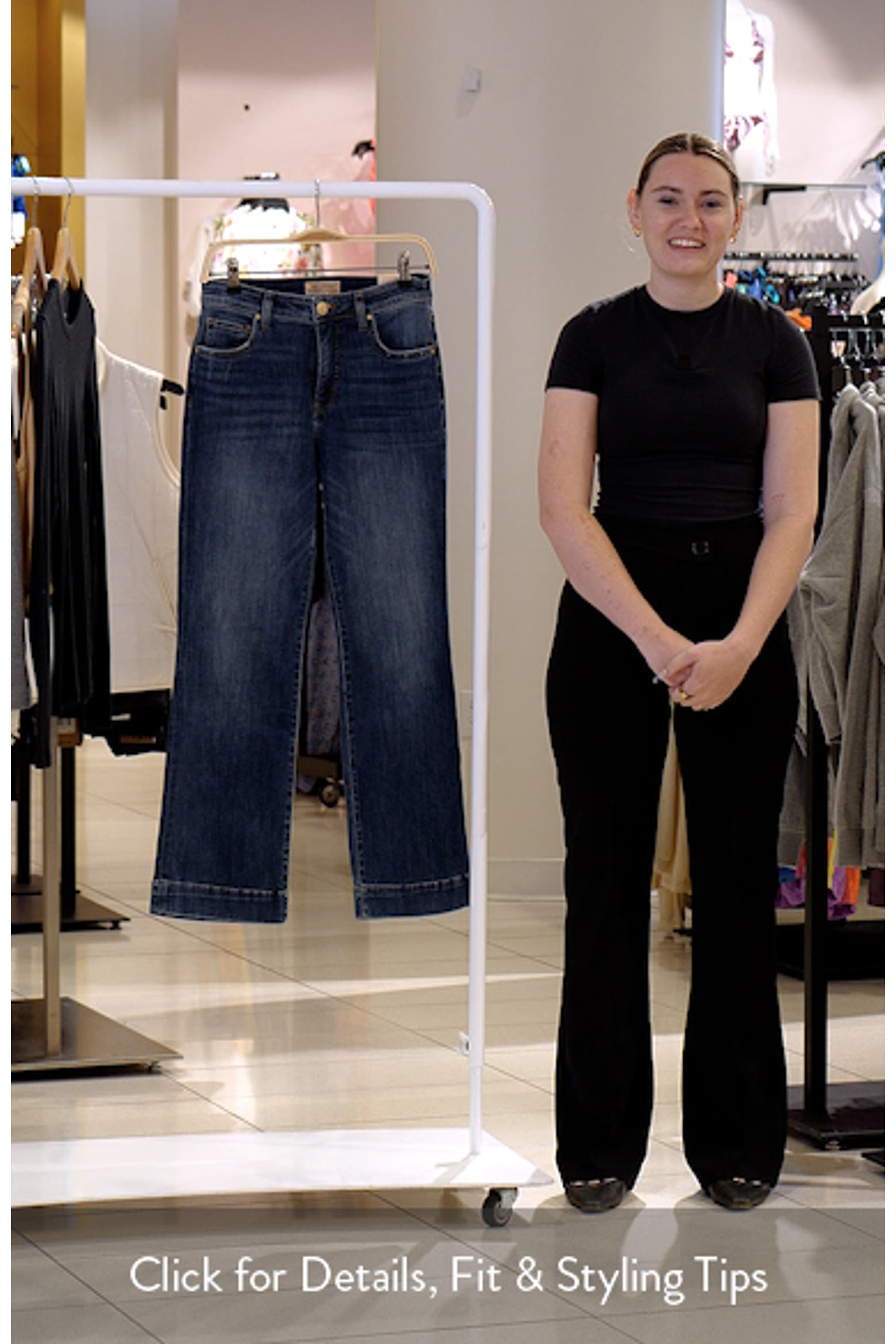 High Rise Building Button Washing KUT from the Kloth Kelsey Fab Ab High Rise Flare Jeans (Women) | Nordstrom