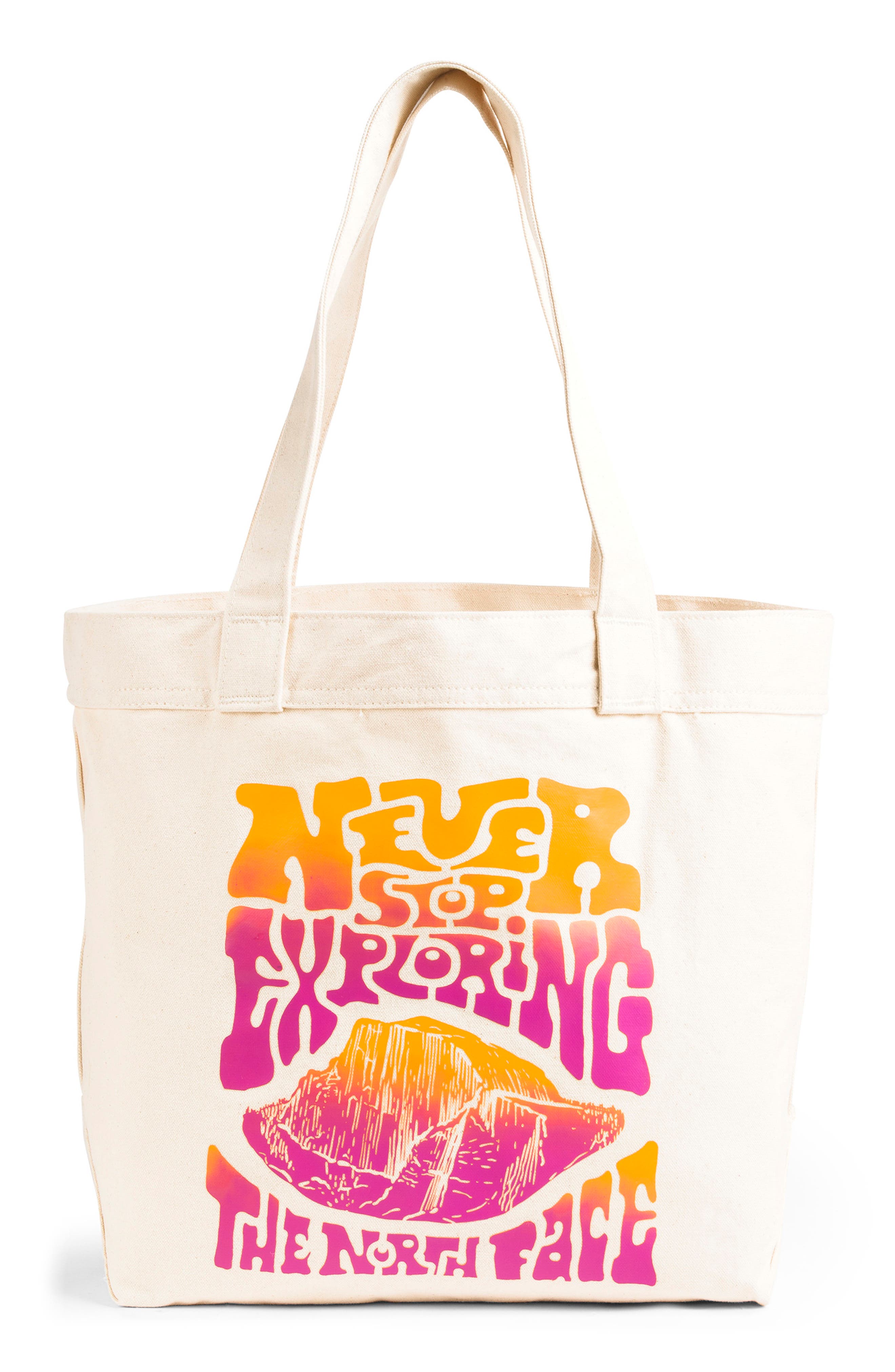 The North Face Cotton Canvas Tote, Main, color, 