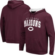 COLOSSEUM Men's Colosseum Maroon UChicago Maroons Resistance Pullover Hoodie