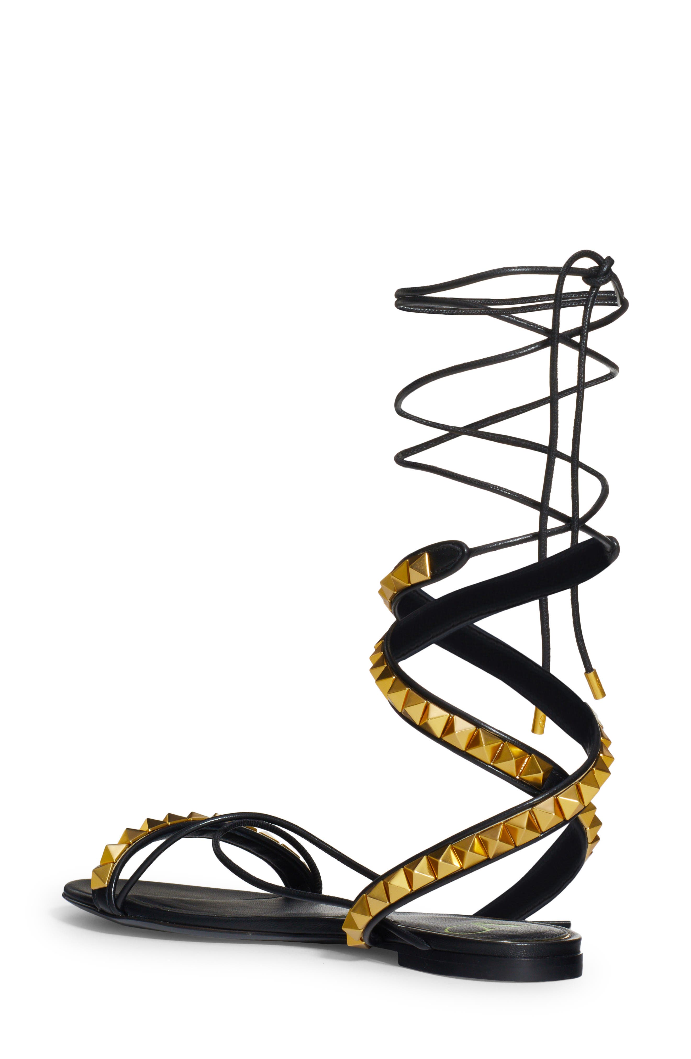 Valentino Garavani Rockstud No Limit Sandal, Alternate, color, 