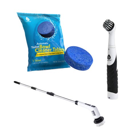 Cleaning Power Bundle Power Scrubbers Brushes & Toilet Tablets