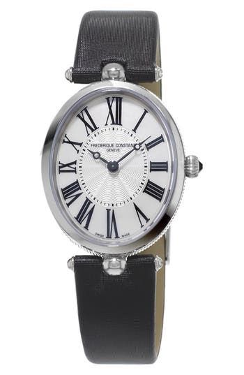 Frederique Constant Satin Strap Watch, 30mm X 25mm