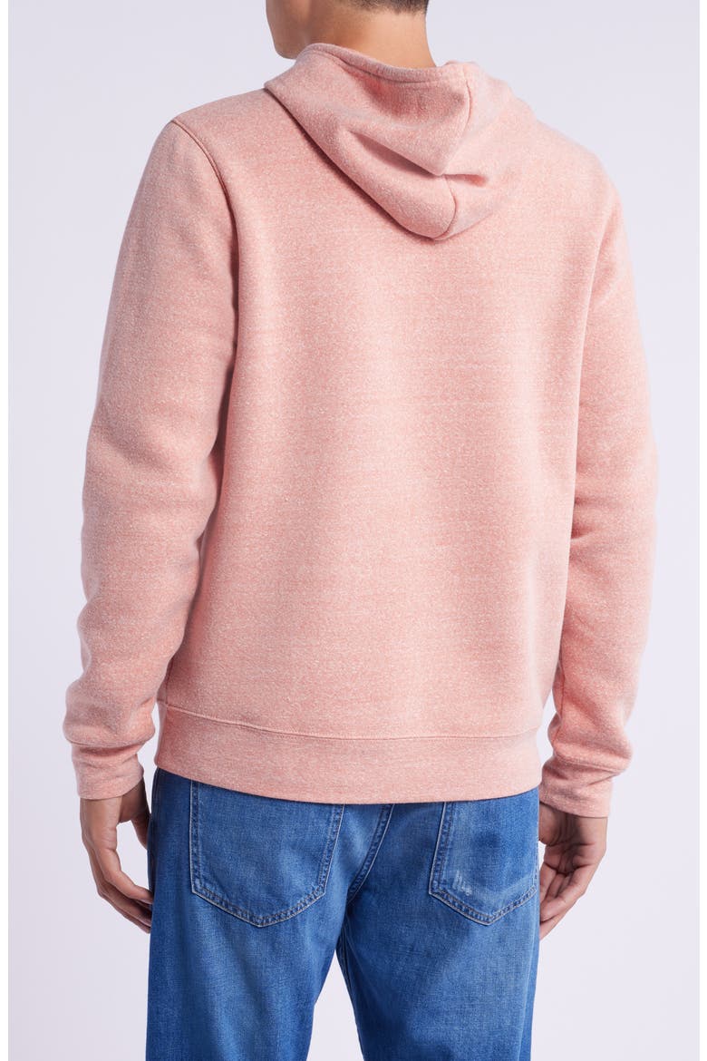 Fleece Pullover Hoodie, Alternate, color, FIREFLY