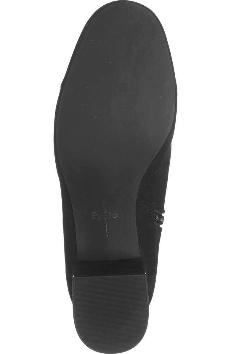 Linea Paolo Willis Bootie, Alternate, color, Black Micro/ Patent