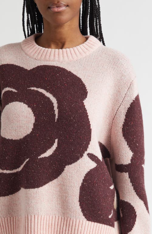 Marimekko Virtaus Tumma Floral Jacquard In Neutral