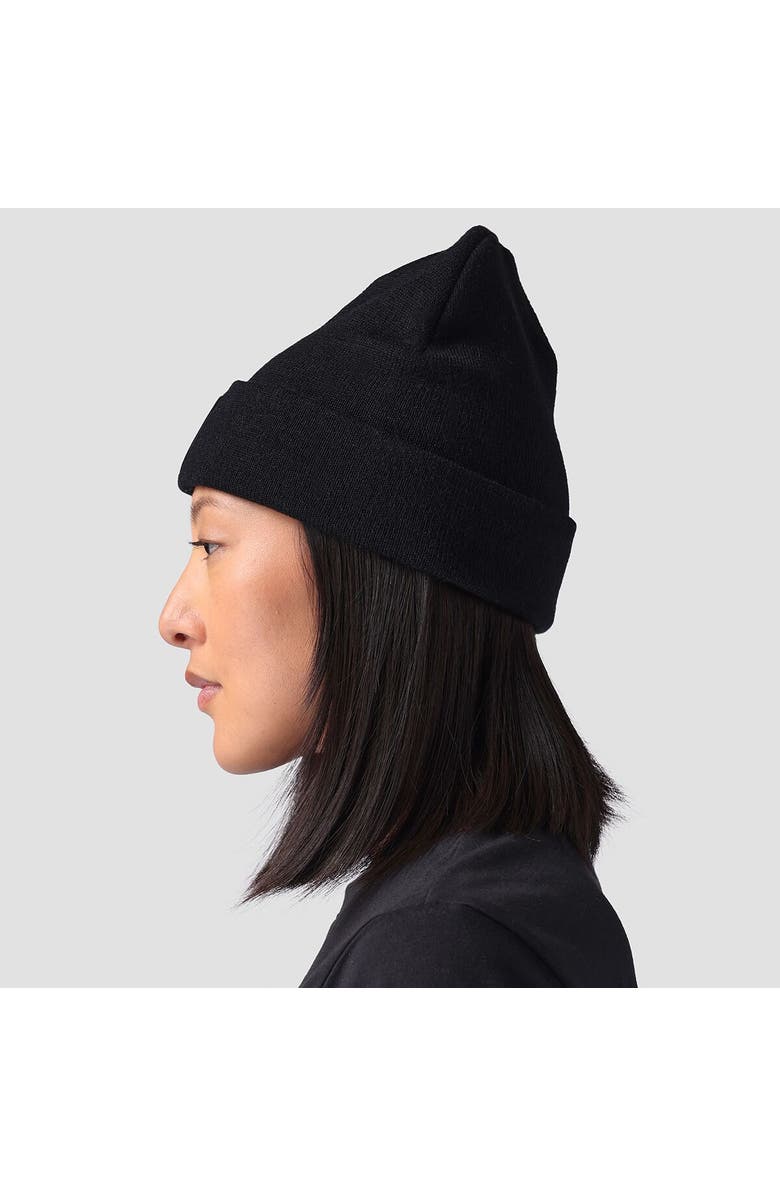 Backcountry Patch Goat Beanie, Alternate, color, Black