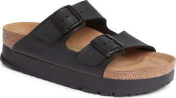 Birkenstock Papillio Arizona Flex Platform Birko-Flor Patent