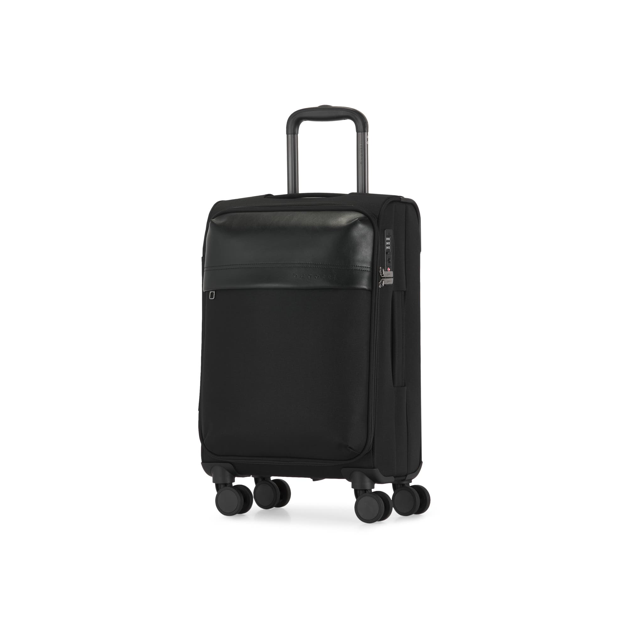 bugatti Siena Softside Carry-On Luggage with TSA Lock, Alternate, color, 