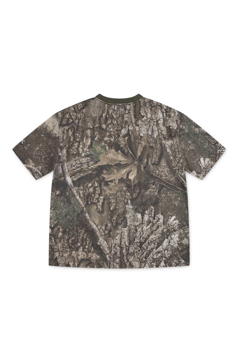 Kids' x Realtree MJ MVP Distressed T-Shirt, Alternate, color, MEDIUM OLIVE