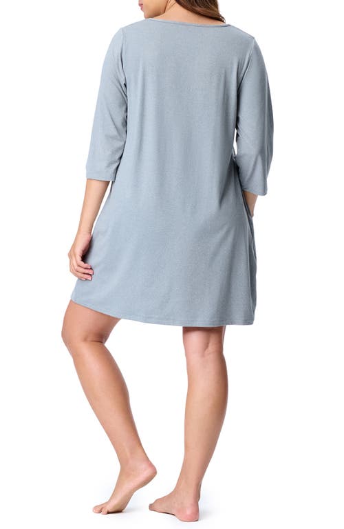 Motherhood Maternity Maternity Sleep Henely Nightgown With Nursing Access In Gray