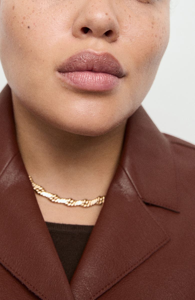 MANGO Faux Leather Jacket, Alternate, color,