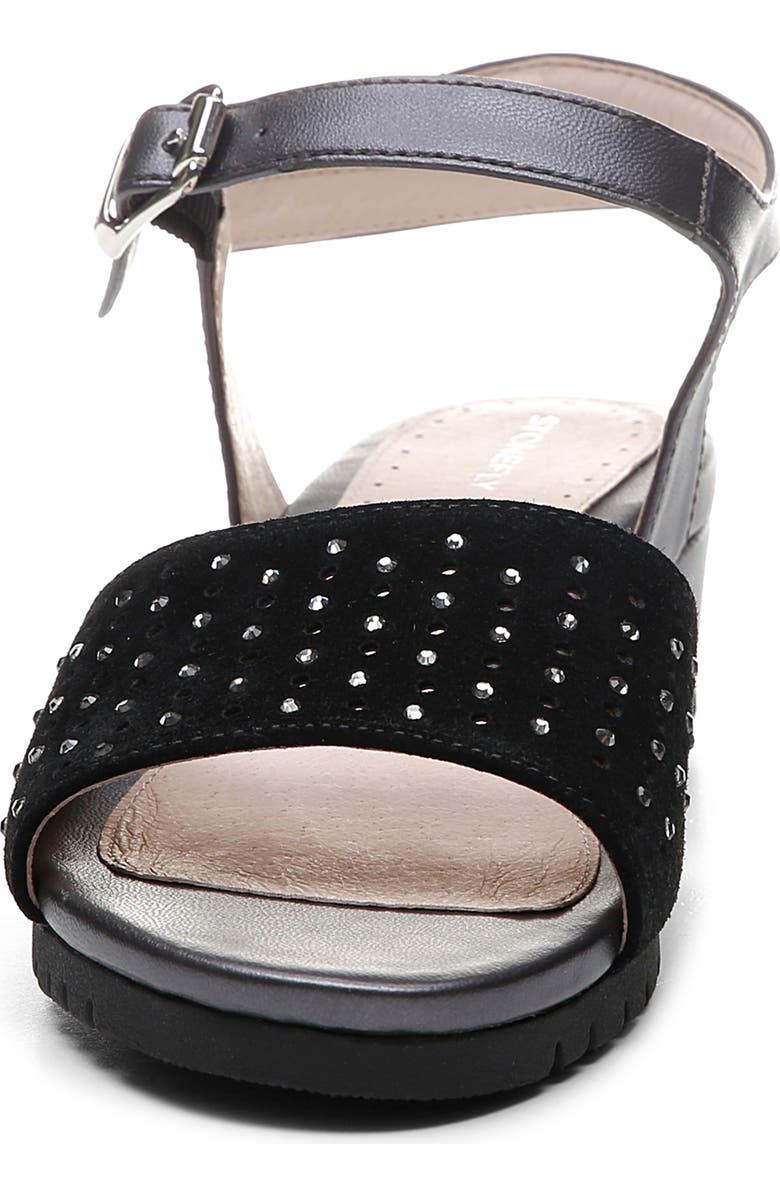 Stonefly Cher Wedge Sandal, Alternate, color,