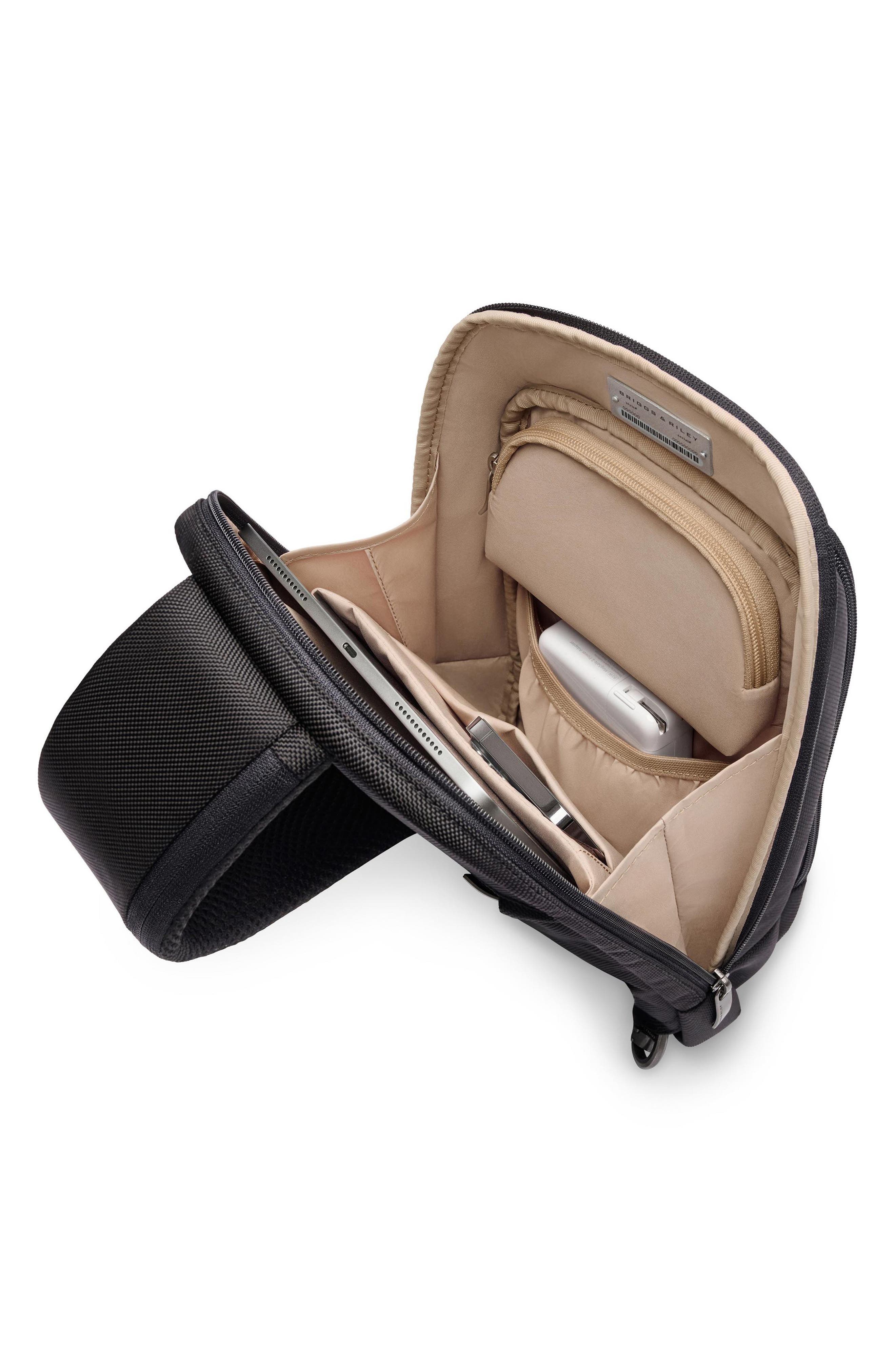 Briggs & Riley @Work Sling, Alternate, color, Black