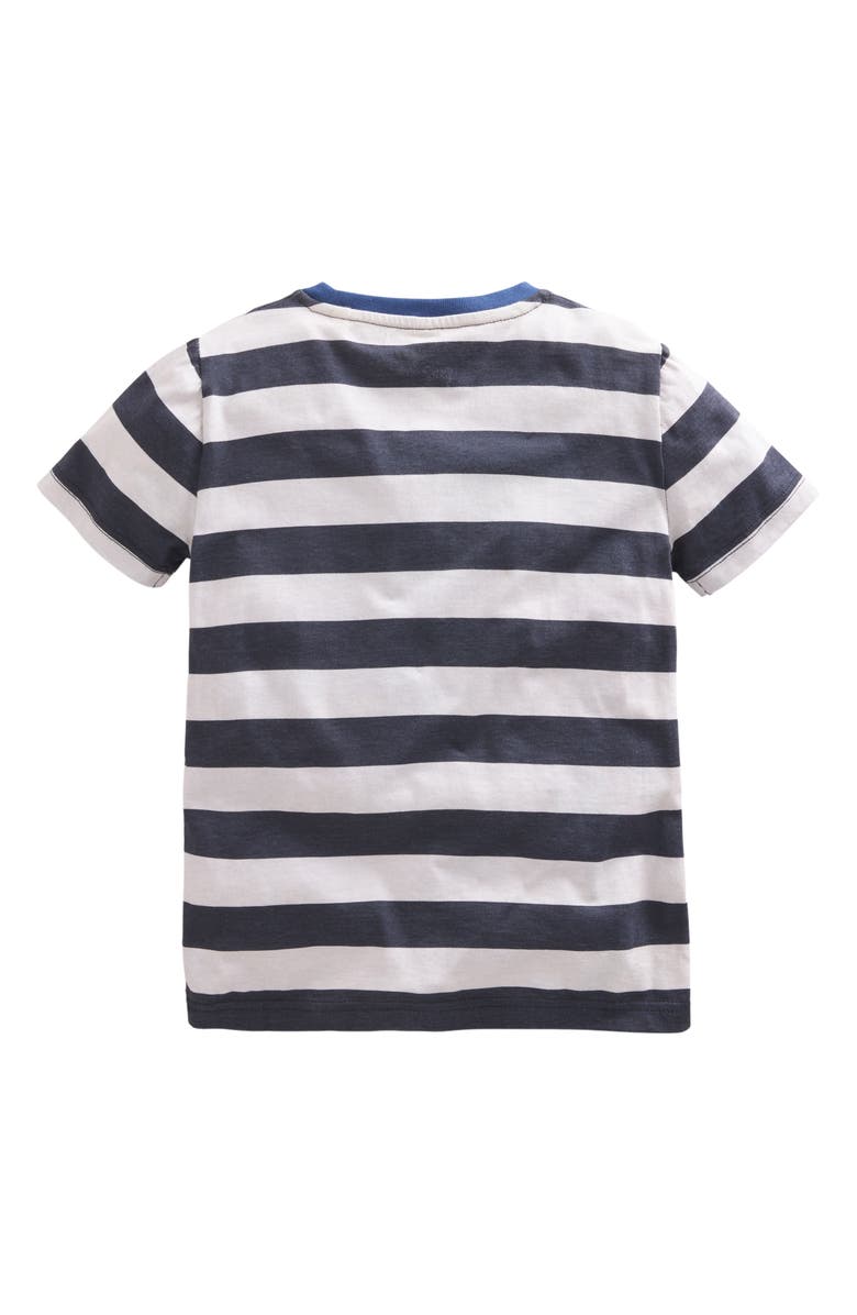 Mini Boden Kids' Stripe Whale Club, Alternate, color, 