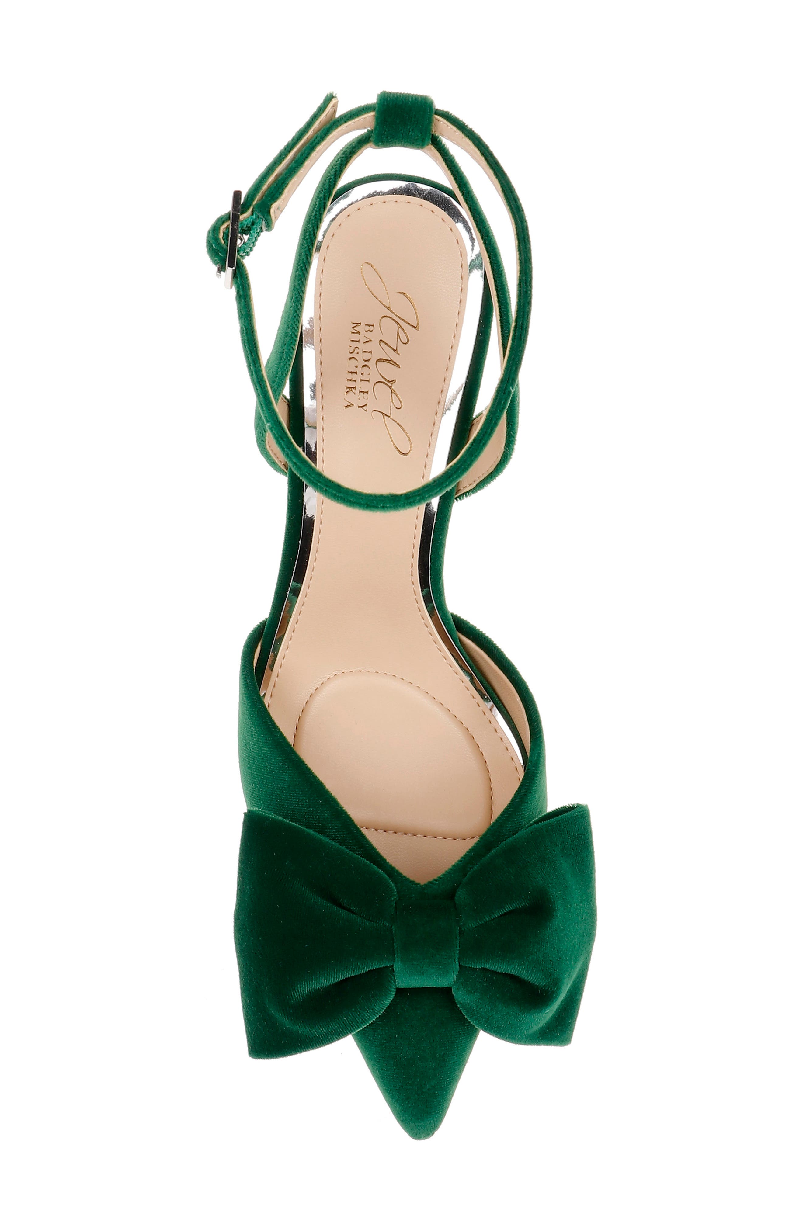 Yanna Pointed Toe Pump, Alternate, color, GREEN