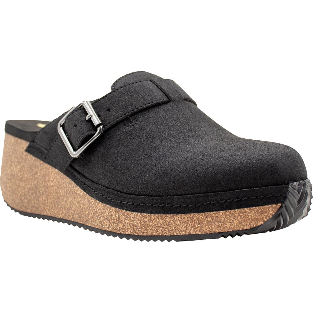 Volatile Thayer Platform Wedge Clog In Black