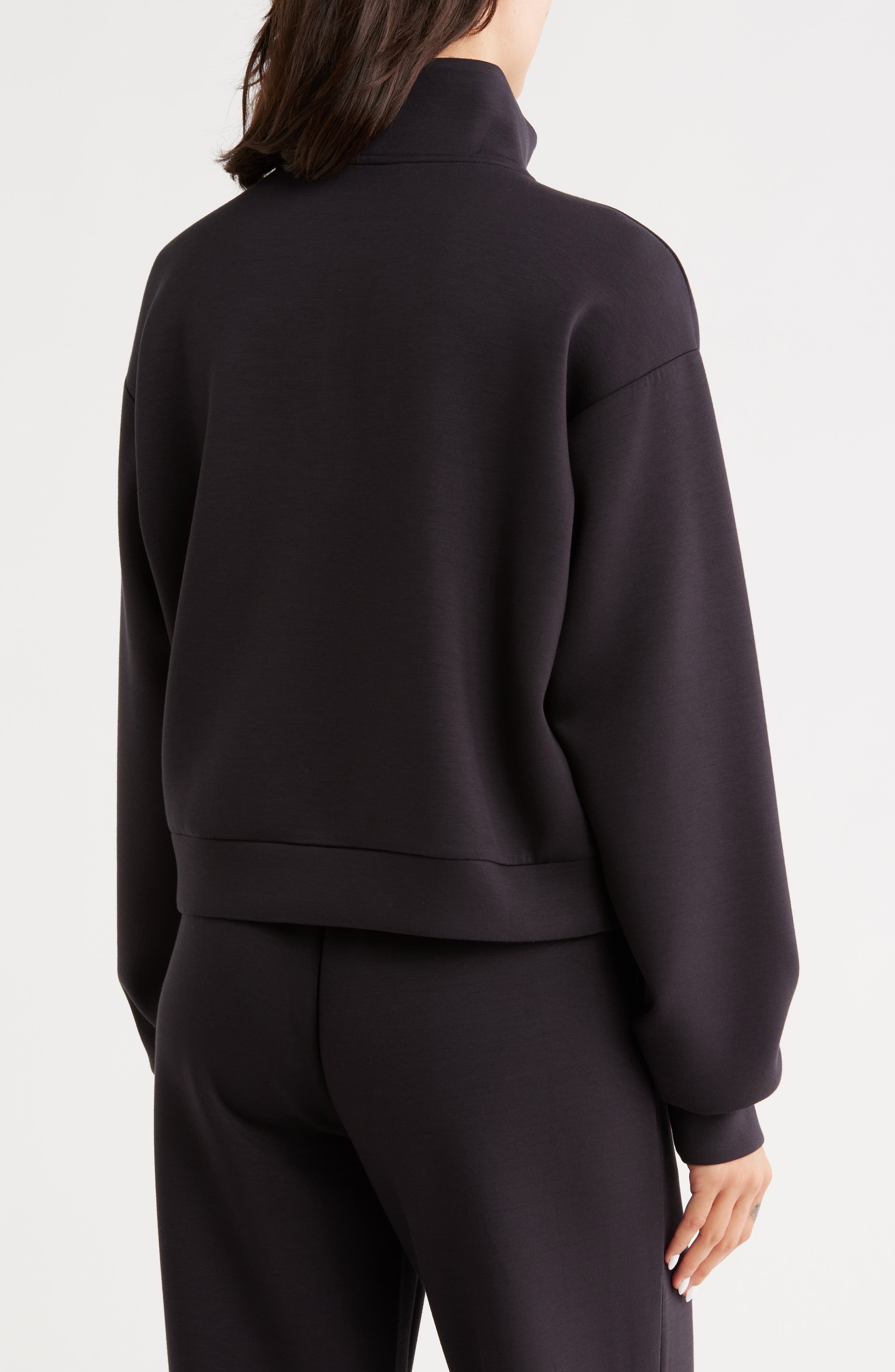 Whisper Knit Quarter Zip Pullover - image 2
