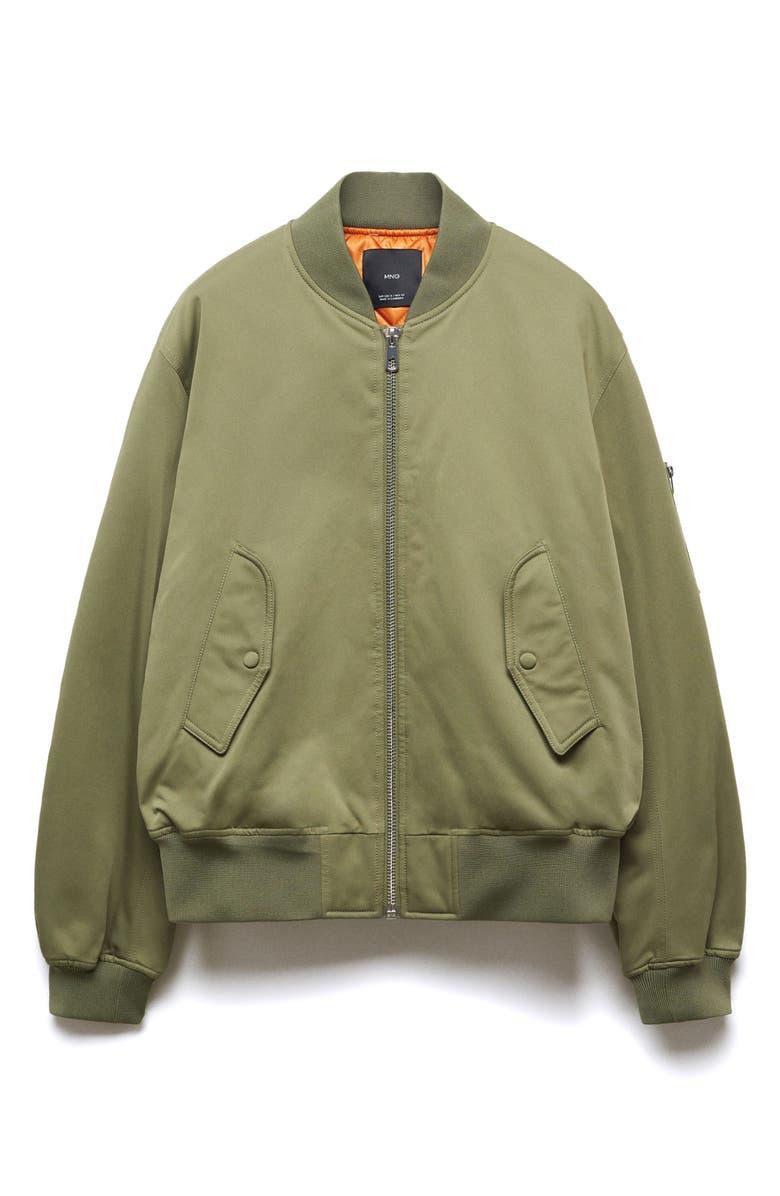 MANGO Oversize Bomber Jacket, Main, color, 
