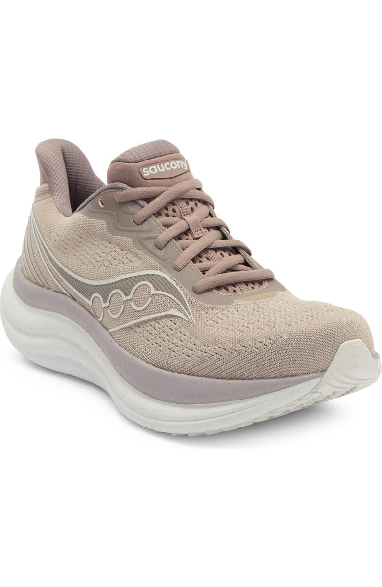 Saucony Triumph 23 Running Shoe, Main, color, Taupe
