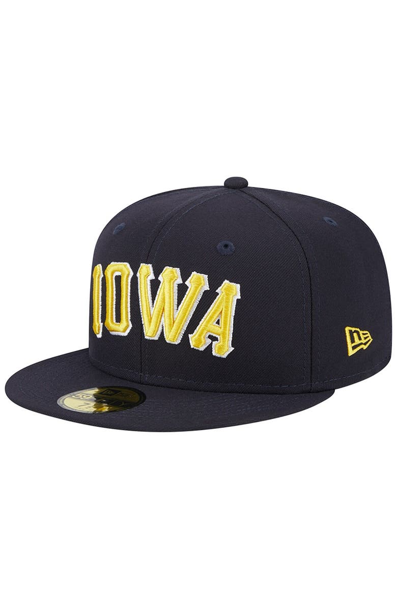 New Era Men's New Era Navy Iowa Cubs Theme Nights Oaks 59FIFTY Fitted Hat, Main, color, Navy