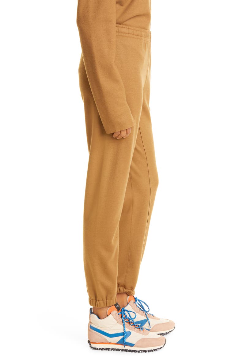 Yan Wool Joggers, Alternate, color, CAMEL